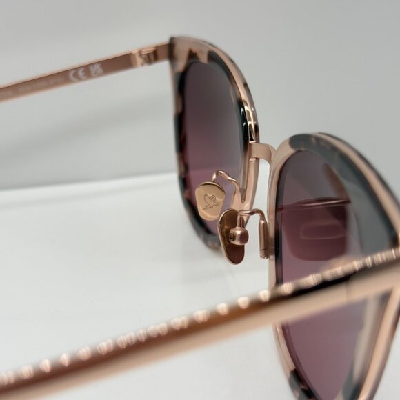 Maui Jim Wood Rose Polarized Sunglasses RS870-09 Pink Tortoise Rose Gold - Picture 8 of 8